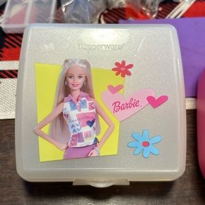 Vintage Barbie Tupperware Sandwich container
